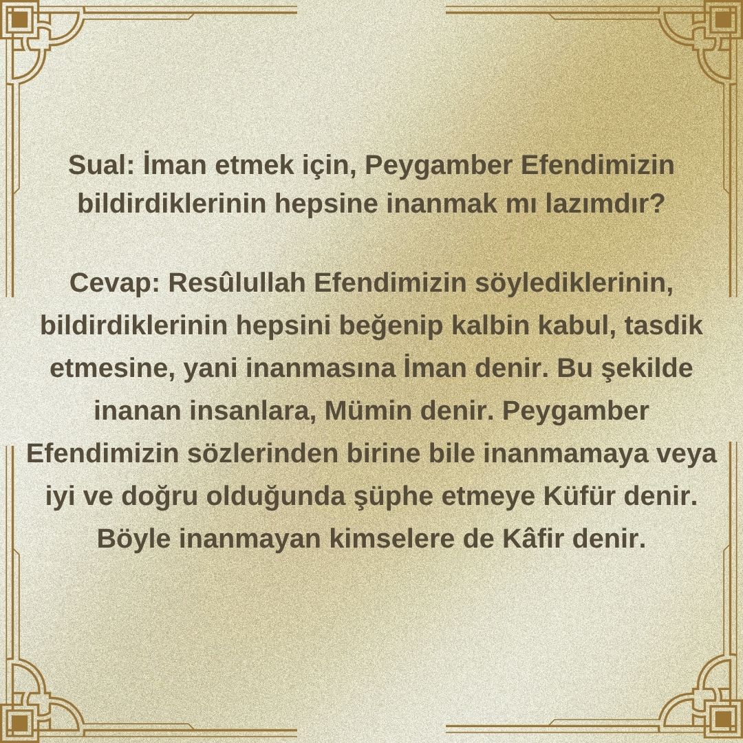 Dini Sual-Cevap (6)